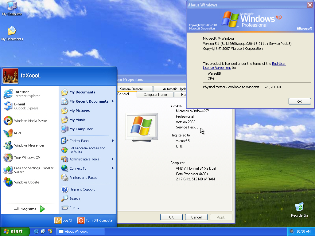 Windows Xp Sp3 Danskin