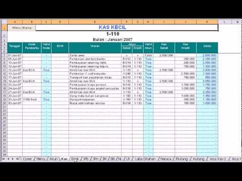 Program Laporan Keuangan Excel